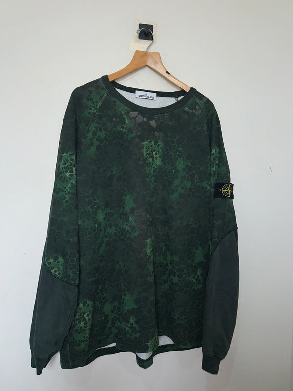 Stone Island Alligator Camo Sweatshirt
