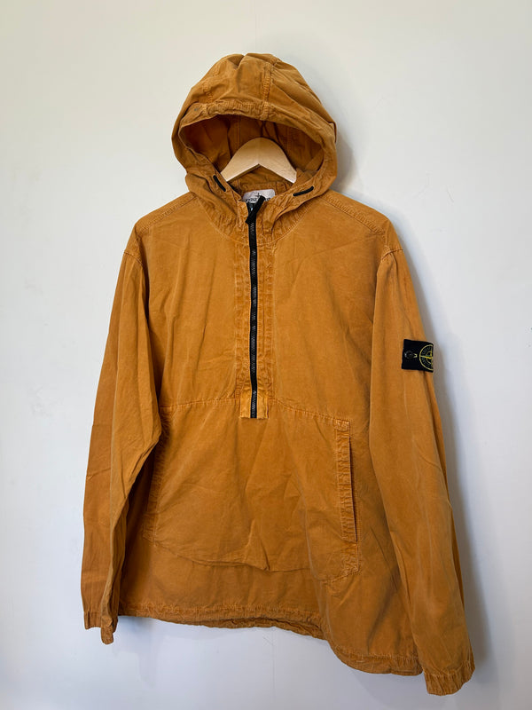 Stone Island Quarter Zip Hooded Smock