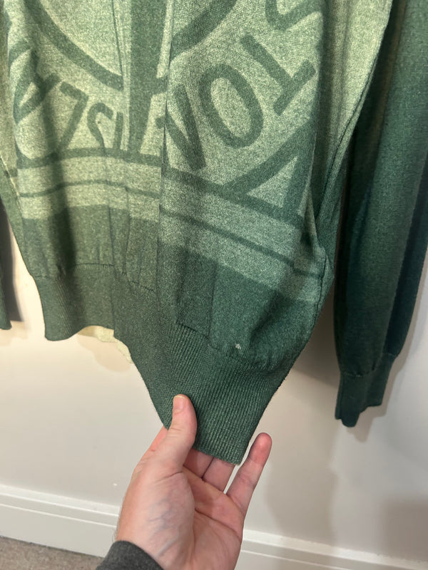 Stone Island Airbrushed Lazer Print Knit