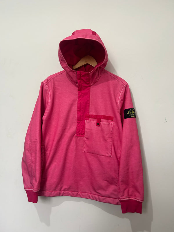 Stone Island Felpa Diagonale Gommata Smock