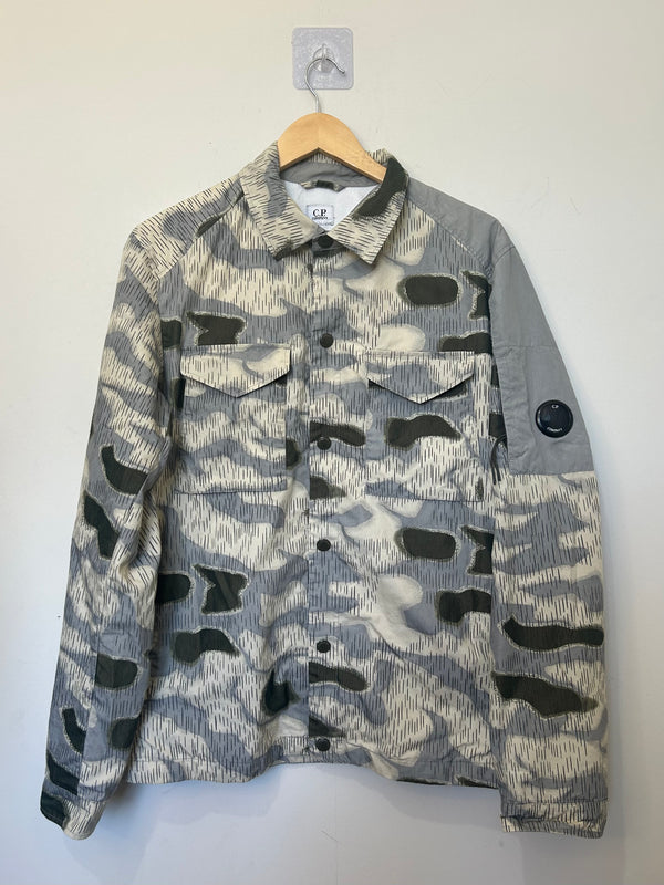 CP Company 50 Fili Mixed Camo Overshirt