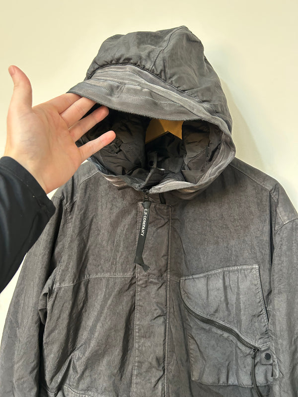 CP Company Quartz Nylon Insulated Fishtail Parka