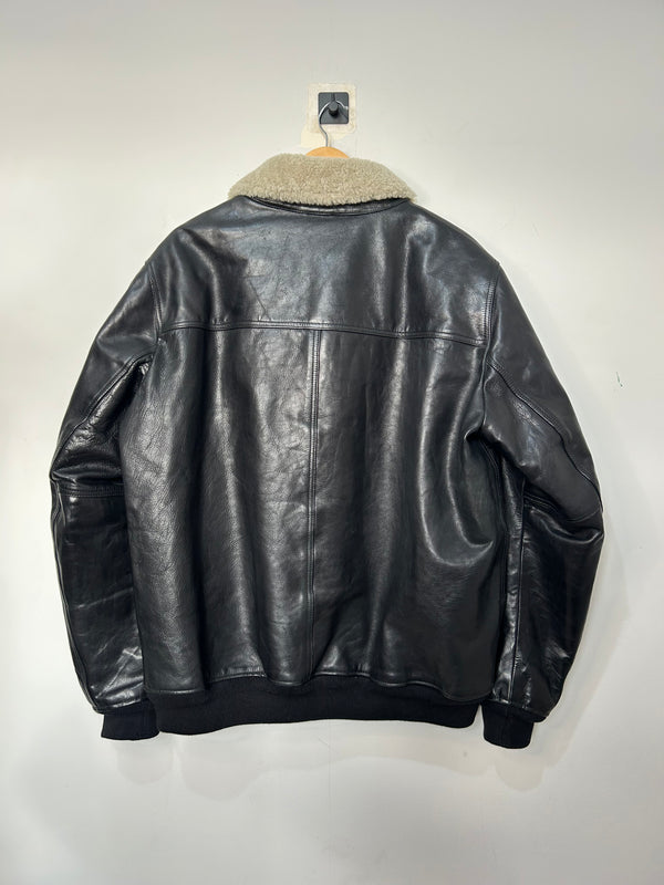Stone Island 30 Year Anniversary Waxed Soft Leather Jacket