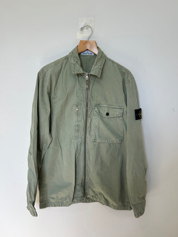 Stone Island Pastel Green Overshirt