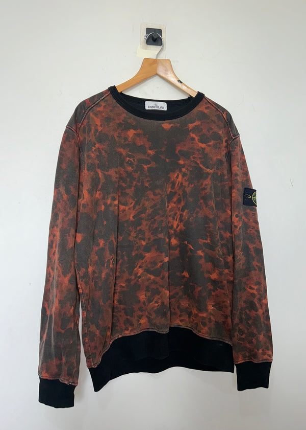 Stone Island Tortoise Shell Camo Sweatshirt