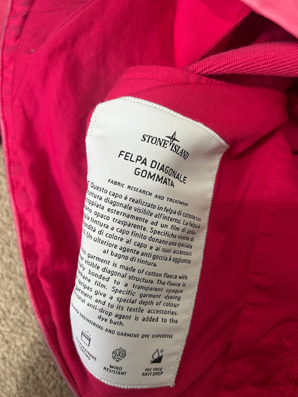 Stone Island Felpa Diagonale Gommata Smock