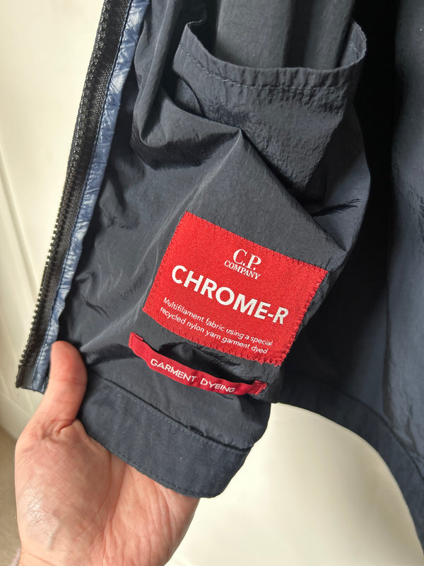 CP Company Navy Chrome Goggle Jacket