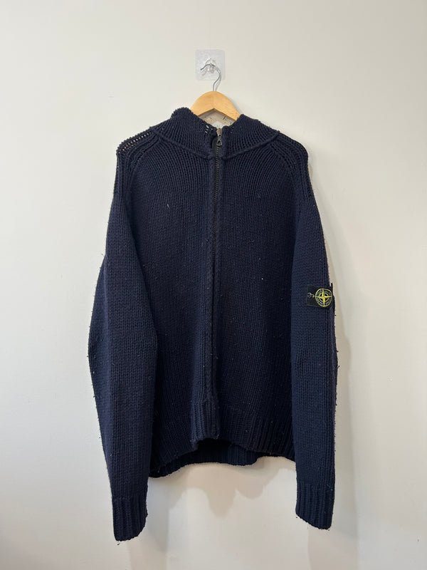 Stone Island 2000s Lana Wool Hoodie