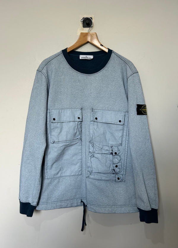 Stone Island Tela Placcata Sweatshirt