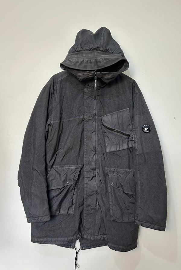 CP Company Quartz Nylon Insulated Fishtail Parka