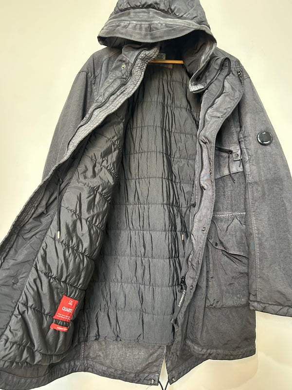 CP Company Quartz Nylon Insulated Fishtail Parka