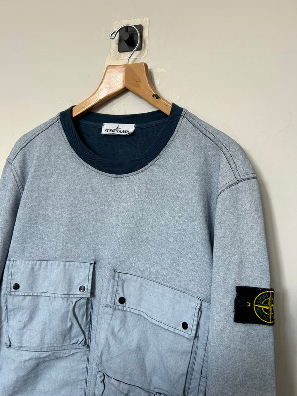 Stone Island Tela Placcata Sweatshirt