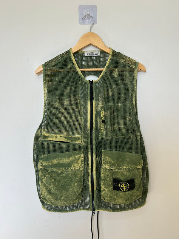 Stone Island Ripstop + Cotton Mesh Off- Dye OVD