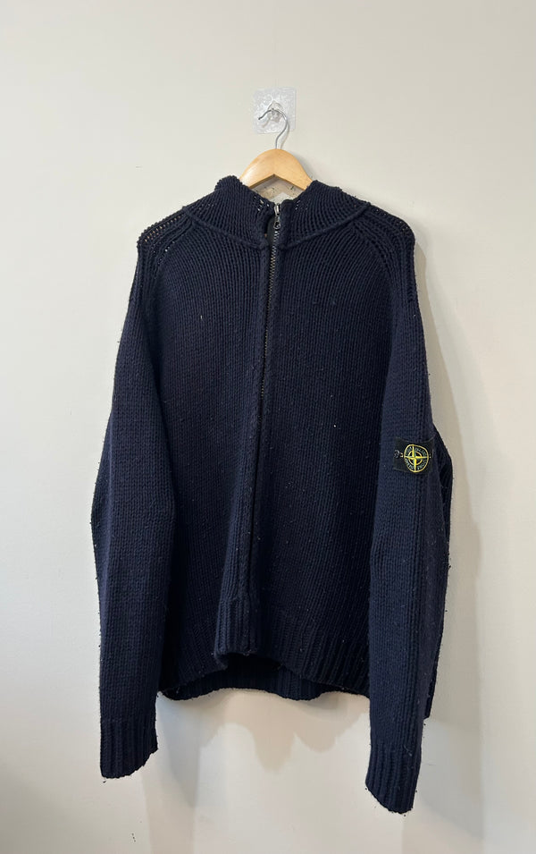 Stone Island 2000s Lana Wool Hoodie