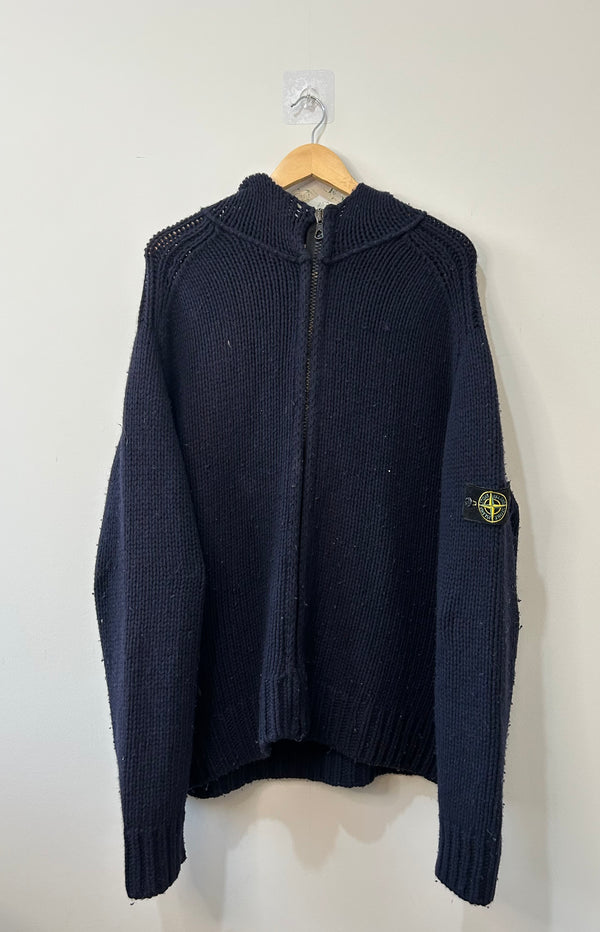 Stone Island 2000s Lana Wool Hoodie