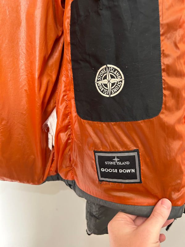 Stone Island 2007 Asian Exclusive Opaque Nylon Tela Down Jacket