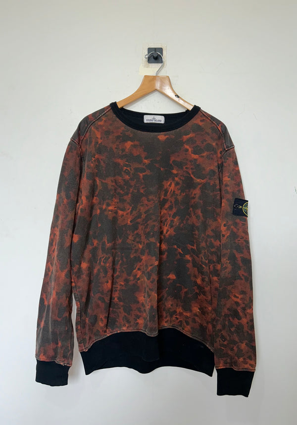 Stone Island Tortoise Shell Camo Sweatshirt
