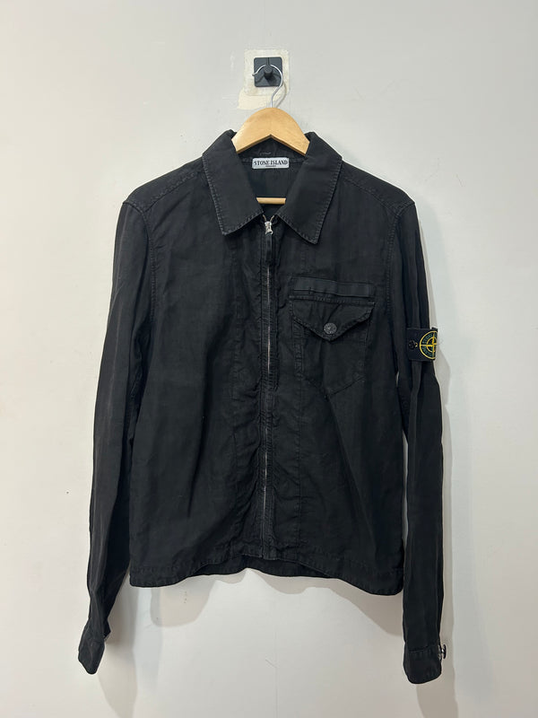 Stone Island Lino Flax Linen Jacket
