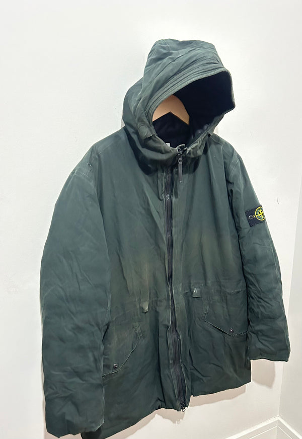 Stone Island Water Repellent Supima Cotton With Primaloft