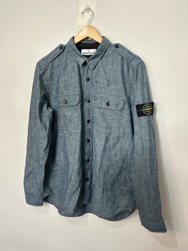 Stone Island Denim Overshirt